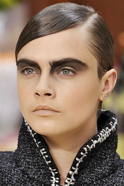 chanel cross hair and makeup